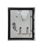 Vizor 12" x 10" x 5" Steel Control Panel Enclosure - UL Listed Type 4X (CP-121005-UL)