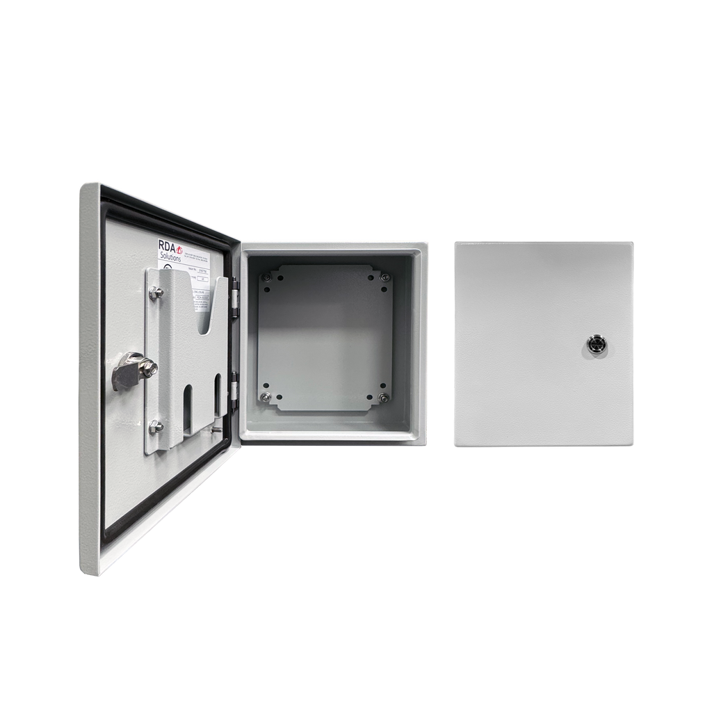 Vizor 12" x 10" x 5" Steel Control Panel Enclosure - UL Listed Type 4X (CP-121005-UL)