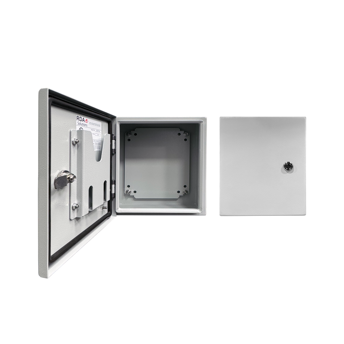 Vizor 12" x 10" x 5" Steel Control Panel Enclosure - UL Listed Type 4X (CP-121005-UL)