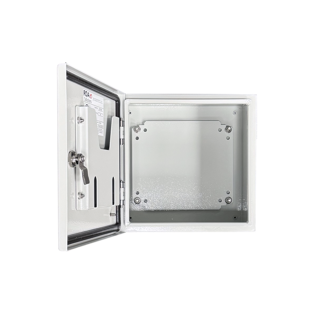 Vizor 12" x 12" x 8" Steel Control Panel Enclosure - UL Listed Type 4X (CP-121208-UL)