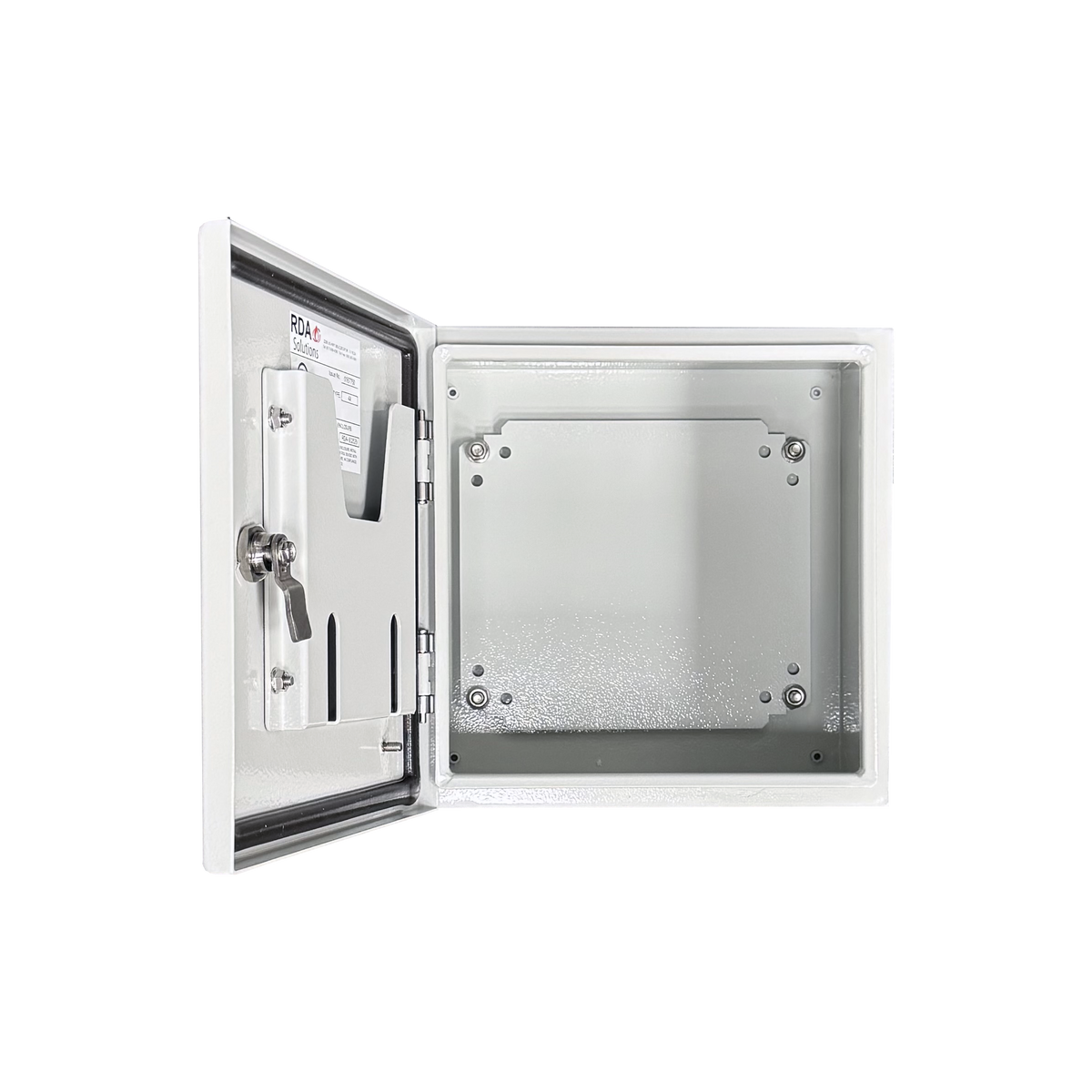 Vizor 12" x 12" x 8" Steel Control Panel Enclosure - UL Listed Type 4X (CP-121208-UL)