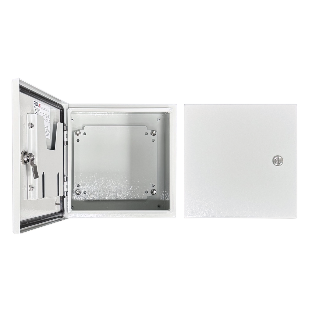 Vizor 12" x 12" x 8" Steel Control Panel Enclosure - UL Listed Type 4X (CP-121208-UL)