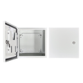 Vizor 12" x 12" x 8" Steel Control Panel Enclosure - UL Listed Type 4X (CP-121208-UL)