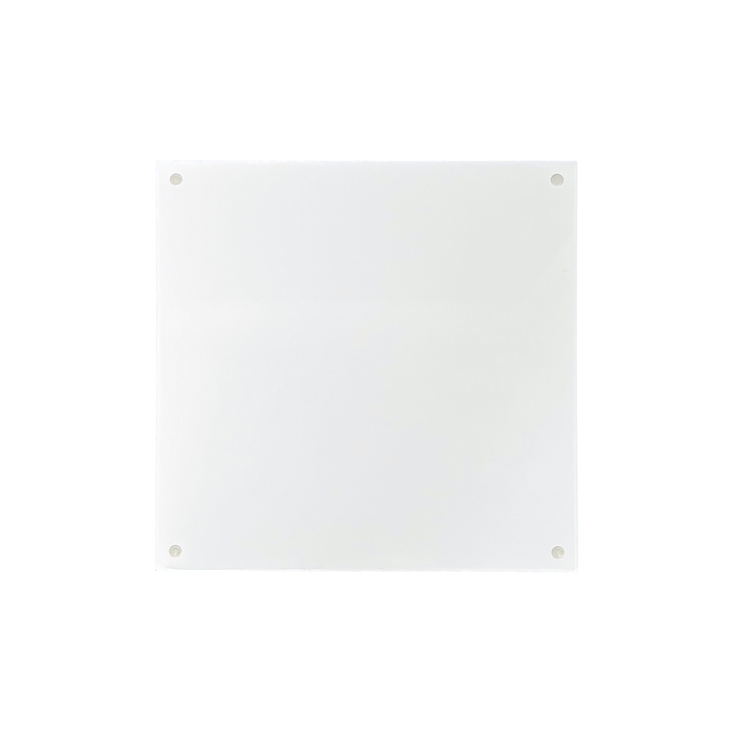 Vizor 16" x 16" x 8" Steel Control Panel Enclosure - White, UL Listed Type 4X (CP-161608-UL-White)