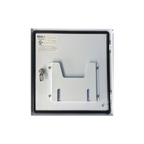 Vizor 16" x 16" x 8" Steel Control Panel Enclosure - White, UL Listed Type 4X (CP-161608-UL-White)
