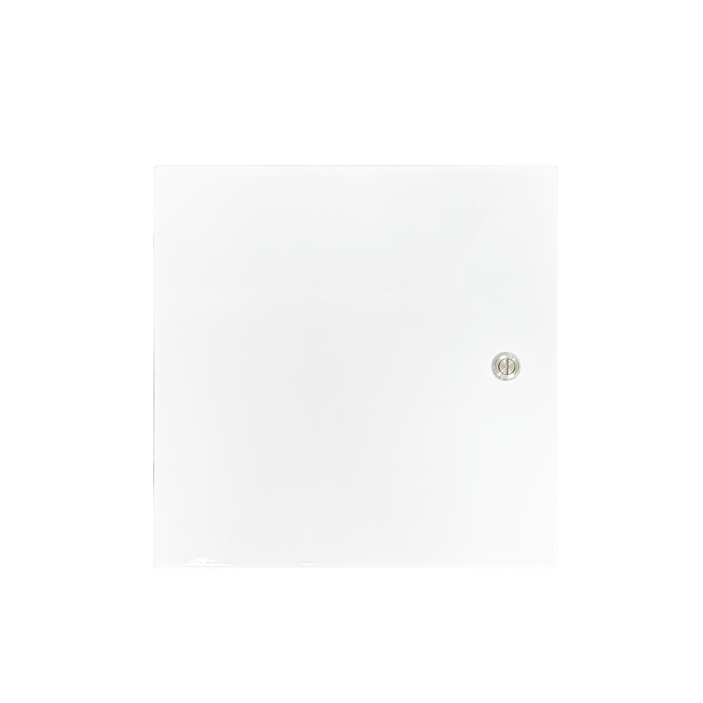 Vizor 16" x 16" x 8" Steel Control Panel Enclosure - White, UL Listed Type 4X (CP-161608-UL-White)