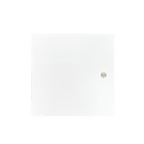 Vizor 16" x 16" x 8" Steel Control Panel Enclosure - White, UL Listed Type 4X (CP-161608-UL-White)