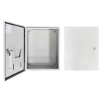 Vizor 20" x 16" x 8" Steel Control Panel Enclosure - UL Listed Type 4X (CP-201608-UL)