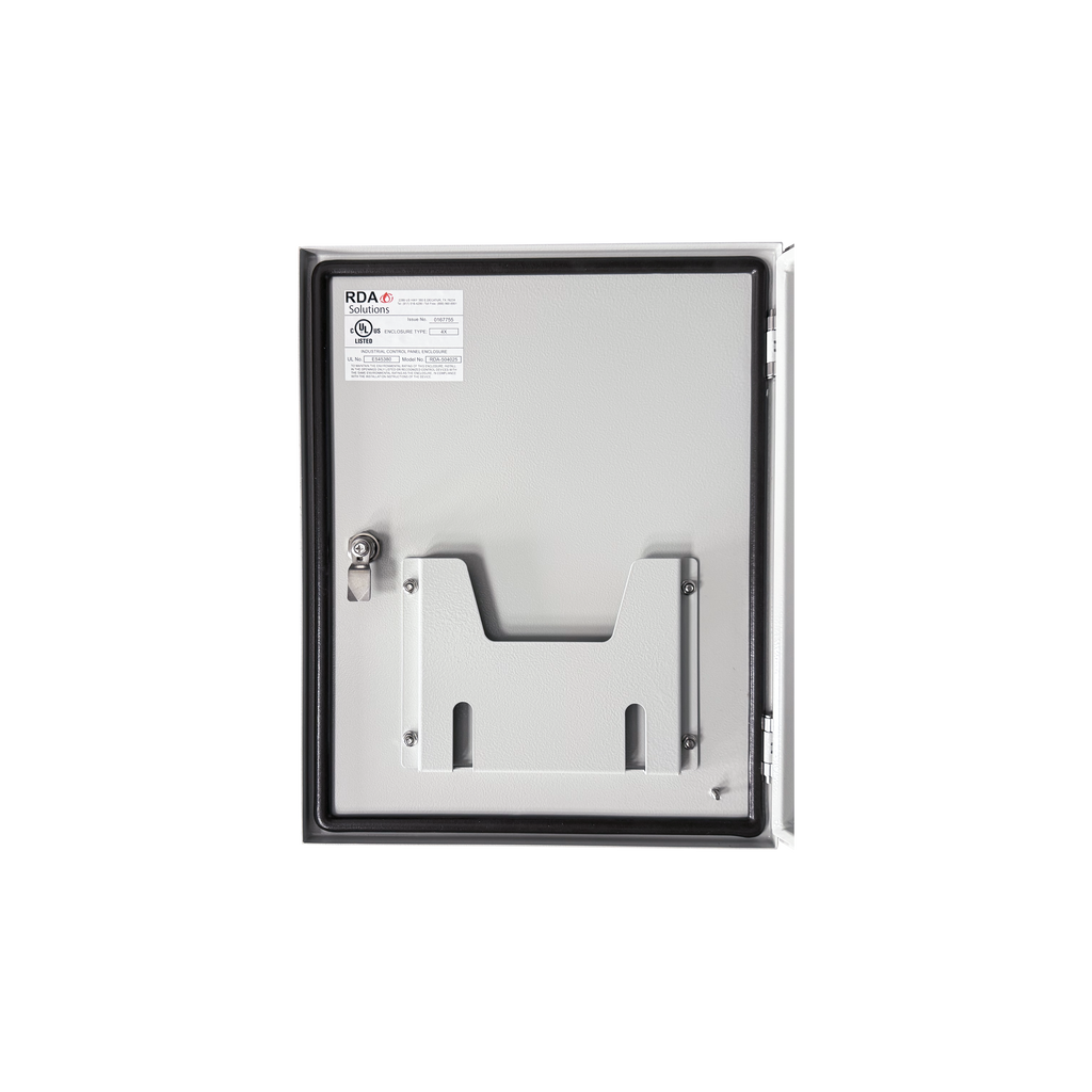 Vizor 20" x 16" x 10" Steel Control Panel Enclosure - UL Listed Type 4X (CP-201610-UL)