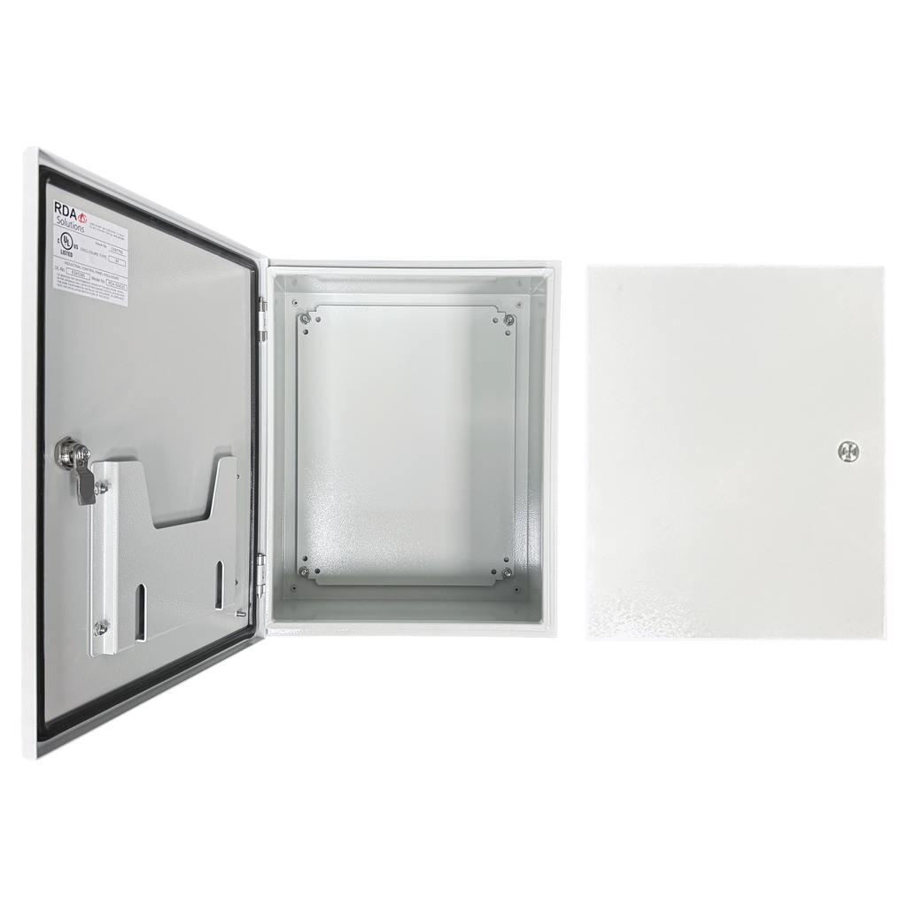 Vizor 20" x 16" x 10" Steel Control Panel Enclosure - UL Listed Type 4X (CP-201610-UL)