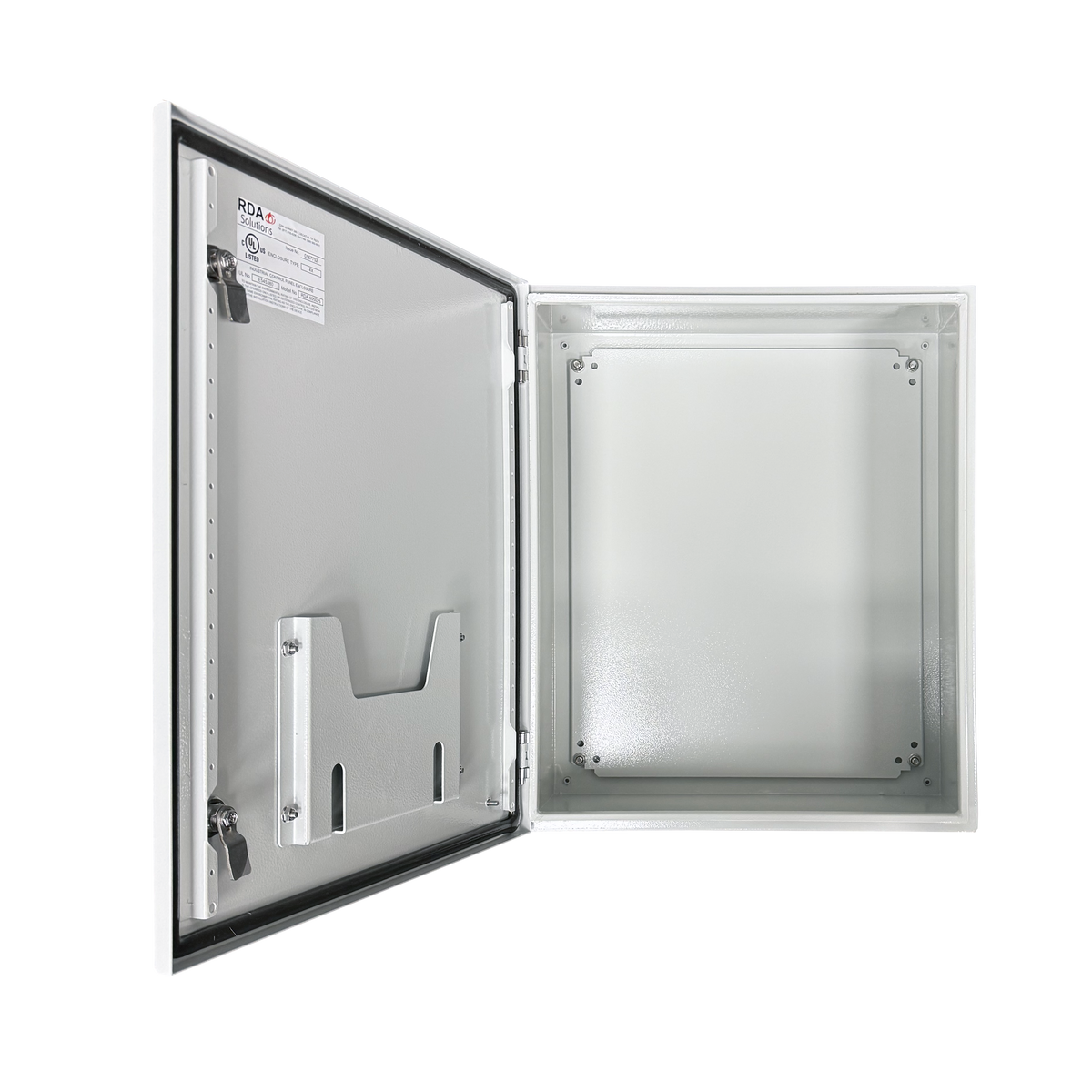 Vizor 24" x 20" x 10" Steel Control Panel Enclosure - UL Listed Type 4X (CP-242010-UL)