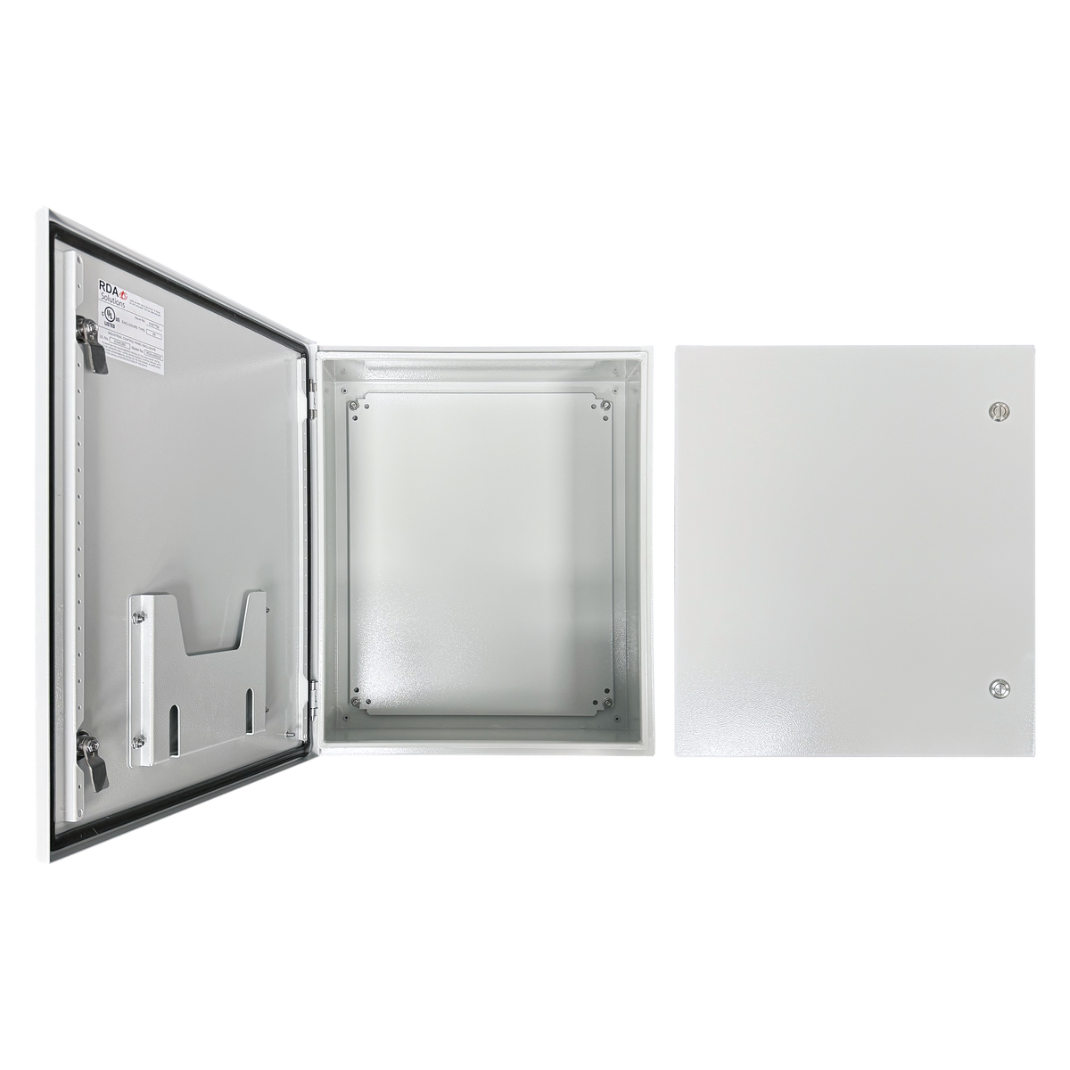 Vizor 24" x 20" x 10" Steel Control Panel Enclosure - UL Listed Type 4X (CP-242010-UL)