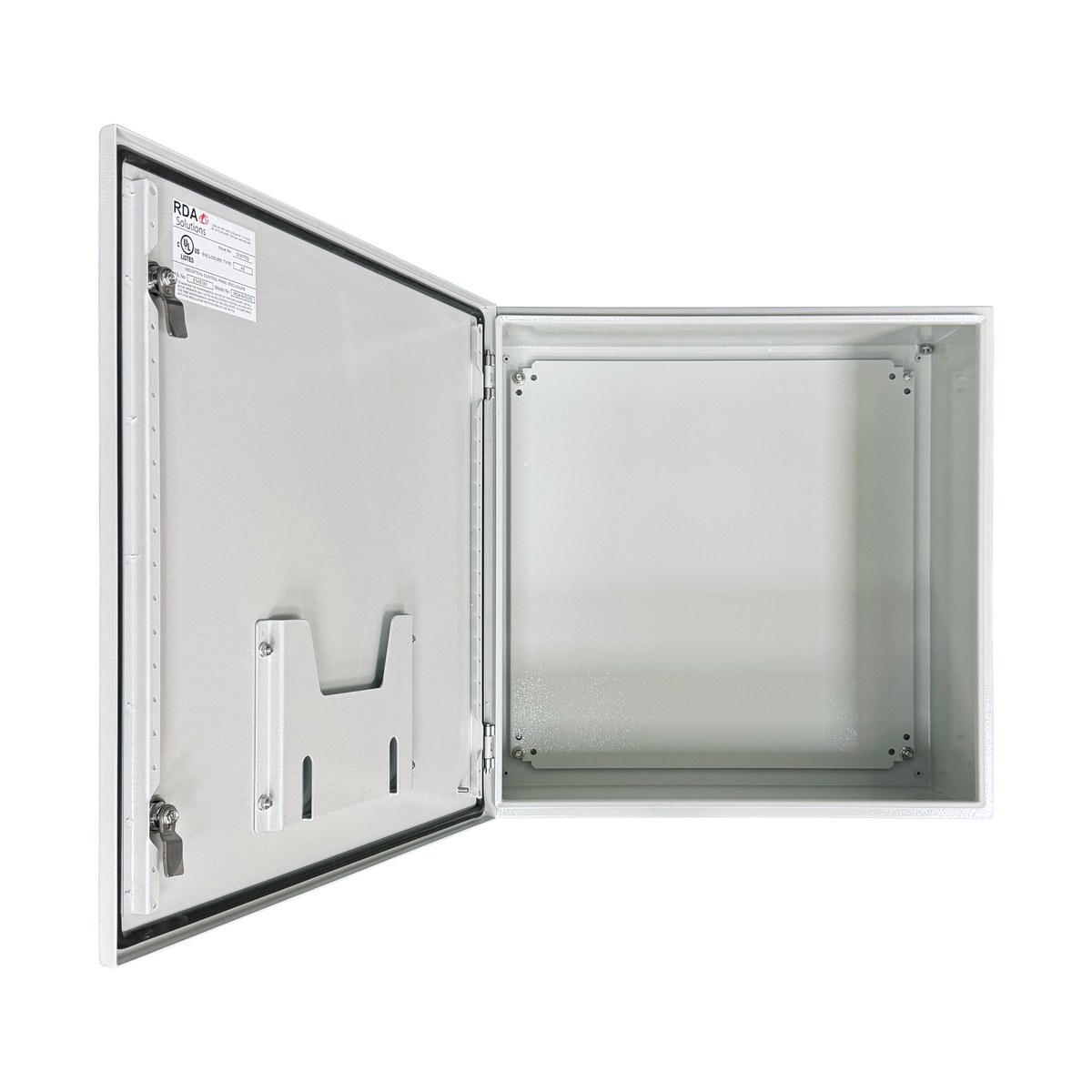 Vizor 24" x 24" x 10" Steel Control Panel Enclosure - UL Listed Type 4X (CP-242410-UL)