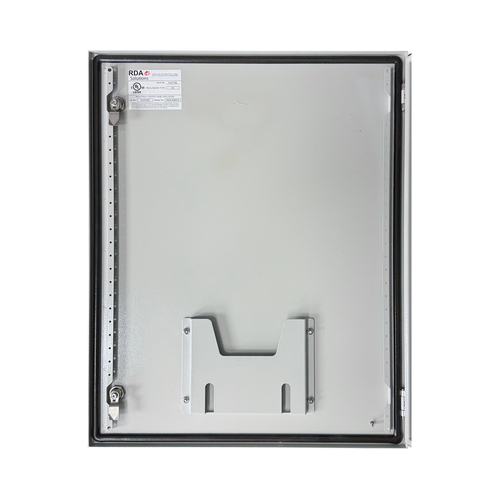 Vizor 30" x 24" x 10" Steel Control Panel Enclosure - UL Listed Type 4X (CP-302410-UL)