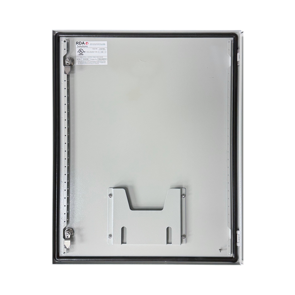 Vizor 30" x 24" x 10" Steel Control Panel Enclosure - UL Listed Type 4X (CP-302410-UL)