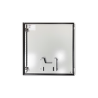 Vizor 30" x 30" x 12" Steel Control Panel Enclosure - UL Listed Type 4X (CP-303012-UL)