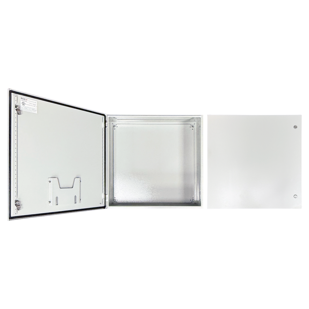 Vizor 30" x 30" x 12" Steel Control Panel Enclosure - UL Listed Type 4X (CP-303012-UL)