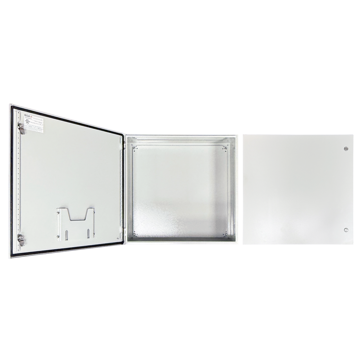 Vizor 30" x 30" x 12" Steel Control Panel Enclosure - UL Listed Type 4X (CP-303012-UL)