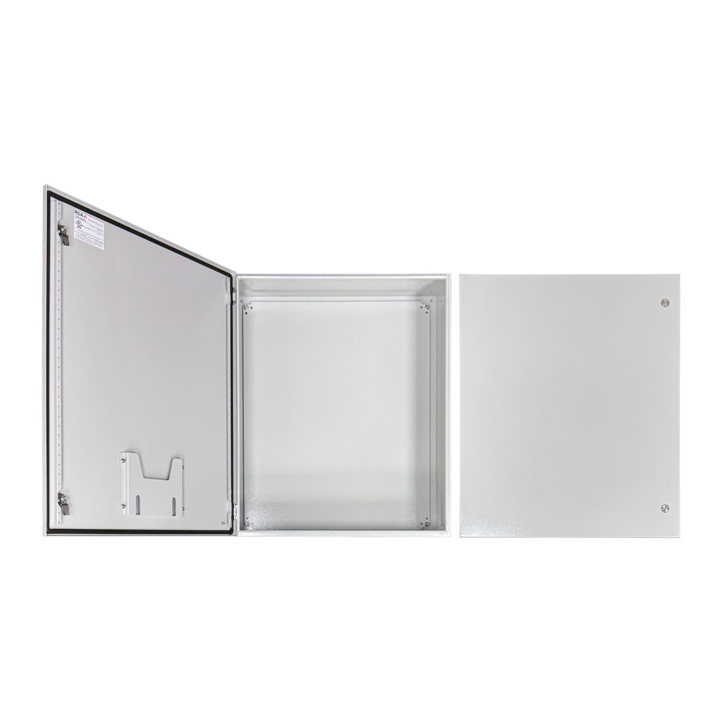 Vizor 36" x 24" x 12" Steel Control Panel Enclosure - UL Listed Type 4X (CP-362412-UL)
