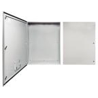 Vizor 48" x 36" x 12" Steel Control Panel Enclosure - UL Listed Type 4X (CP-483612-UL)