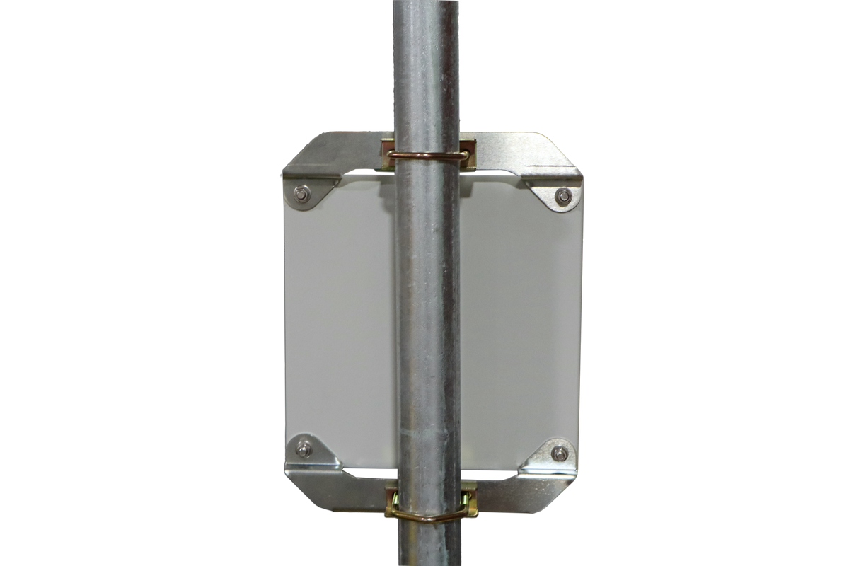 Vizor Pole Mounting Bracket Kit for 12" x 12" Control Panels (CP-PMB-1212)