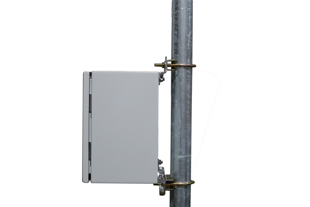 Vizor Pole Mounting Bracket Kit for 12" x 12" Control Panels (CP-PMB-1212)