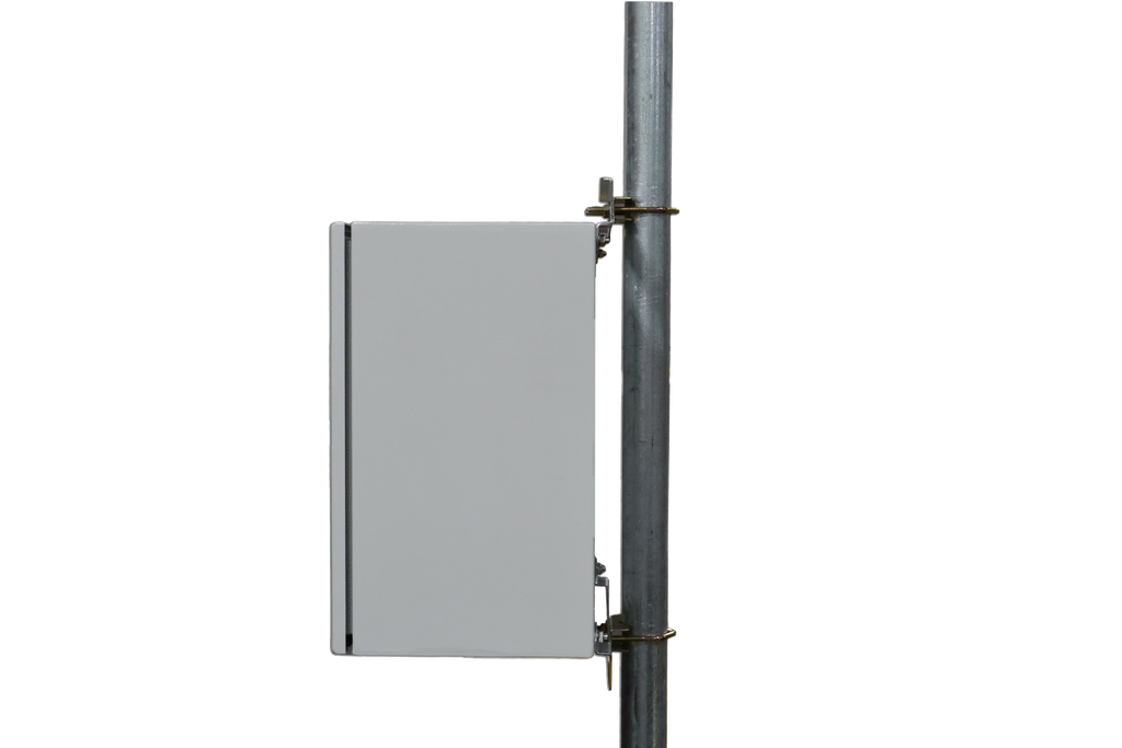 Vizor Pole Mounting Bracket Kit for 20" x 20" Control Panels (CP-PMB-2020)