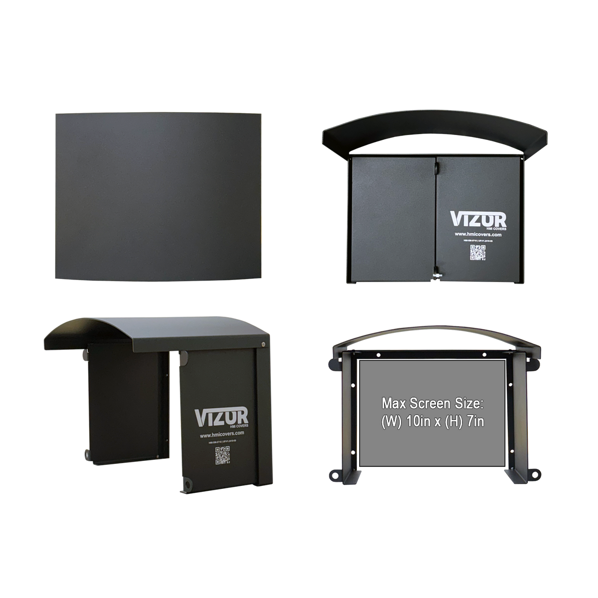Vizor Small HMI Cover - 7.25" x 9.875" Max Screen Size (HMI-SM-0710)