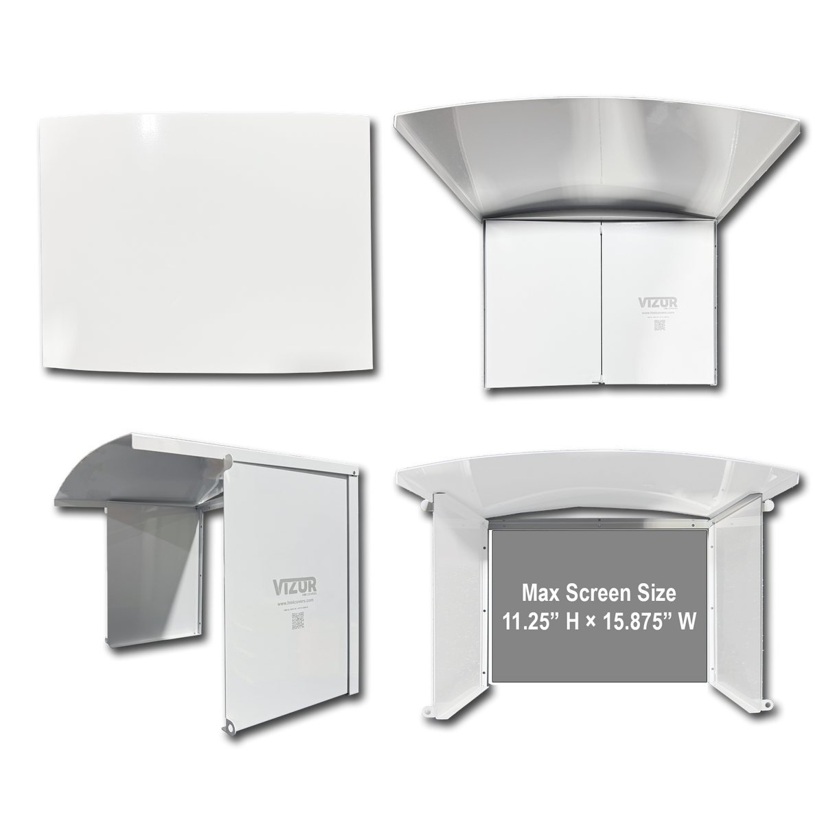 Vizor Large HMI Cover - 11.25" x 15.875" Max Screen Size (HMI-LG-1116)