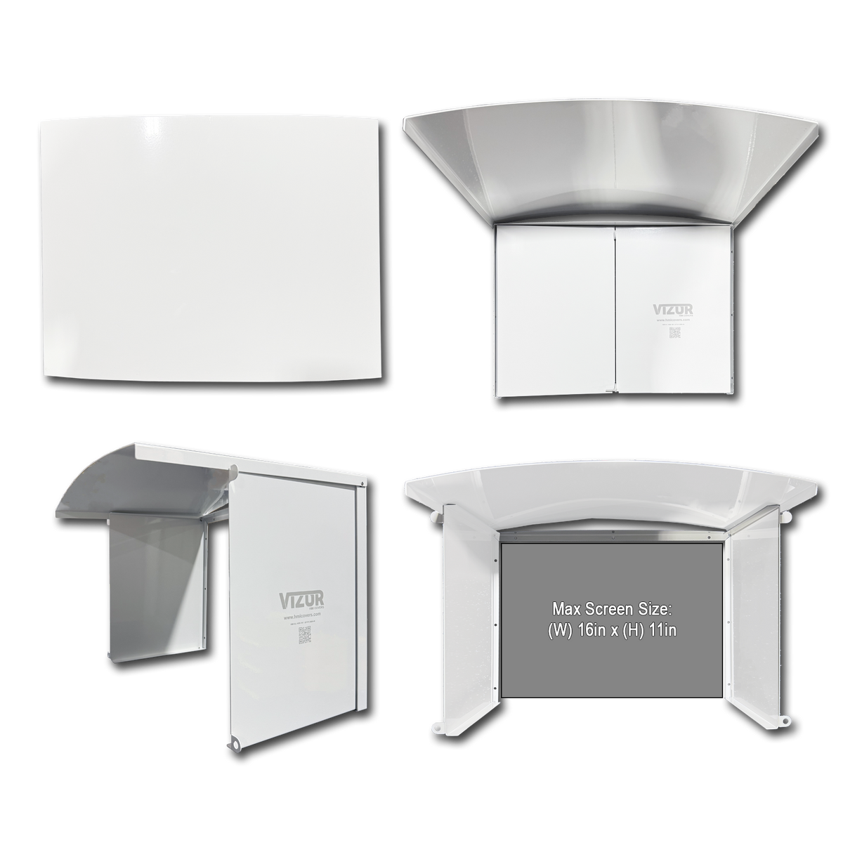 Vizor Large HMI Cover - 11.25" x 15.875" Max Screen Size (HMI-LG-1116)