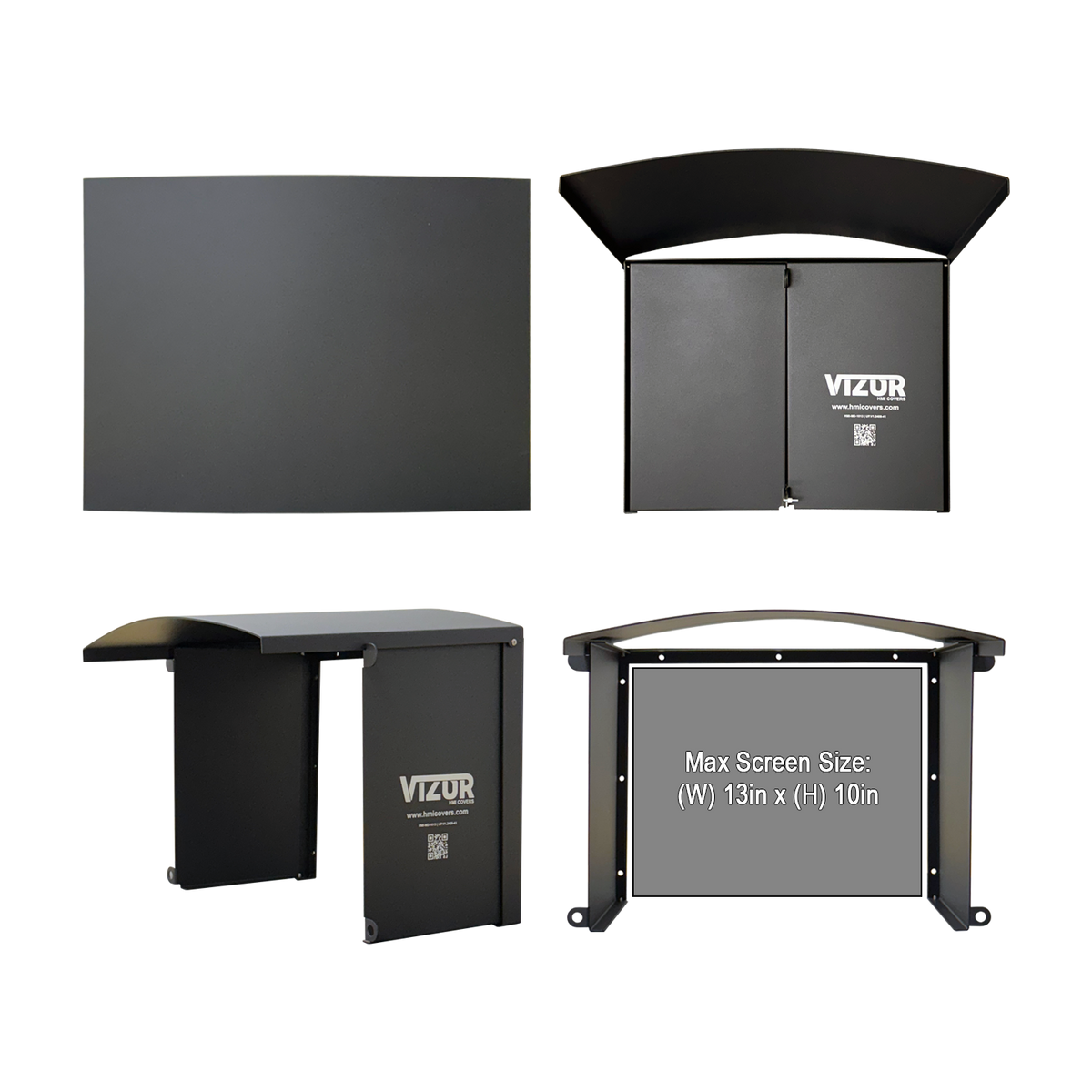 Vizor Medium HMI Cover - 10" x 12.75" Max Screen Size (HMI-MD-1013)