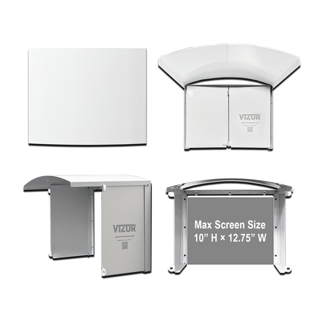 Vizor Medium HMI Cover - 10" x 12.75" Max Screen Size (HMI-MD-1013)