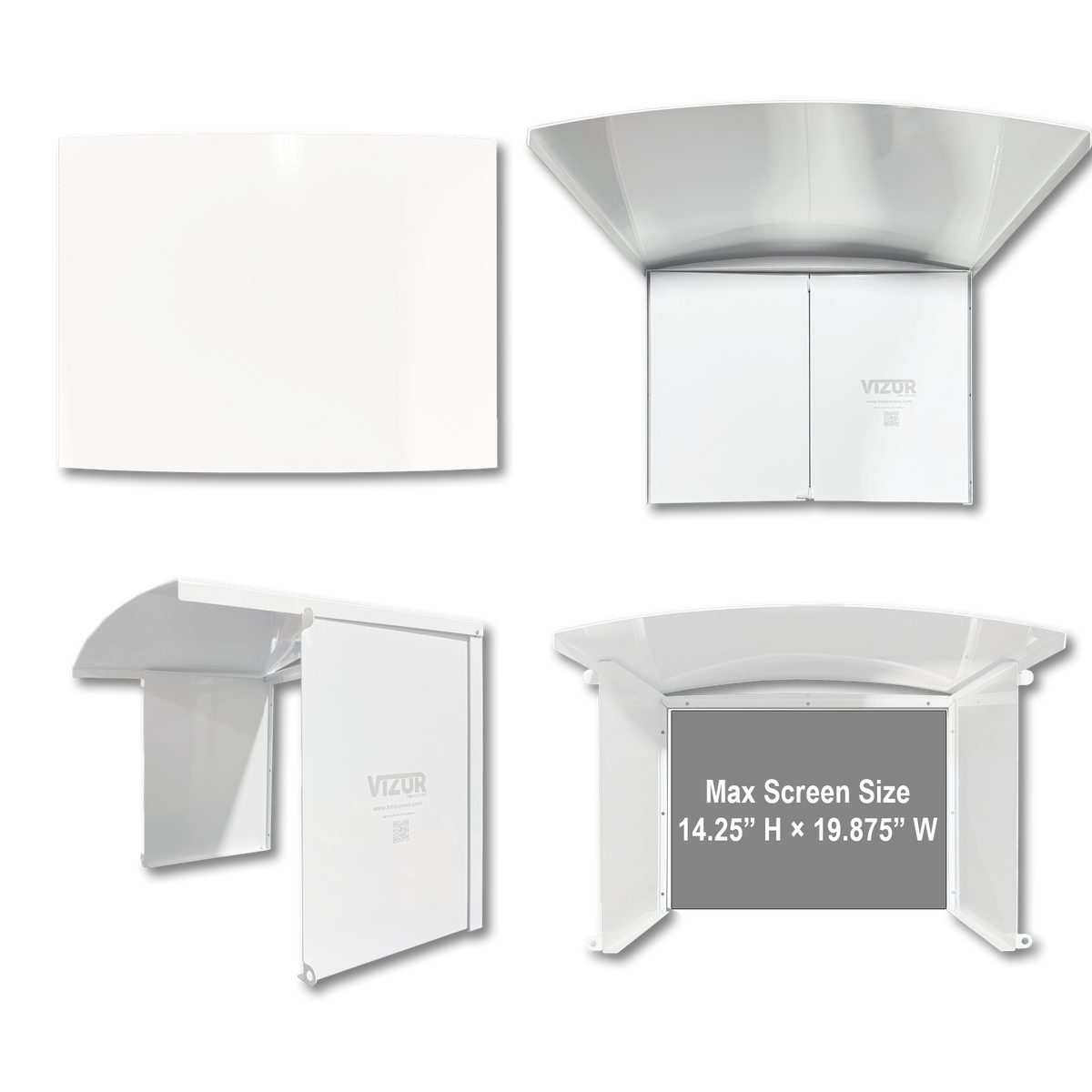 Vizor Extra Large HMI Cover - 14.25" x 19.875" Max Screen Size (HMI-XL-1420)